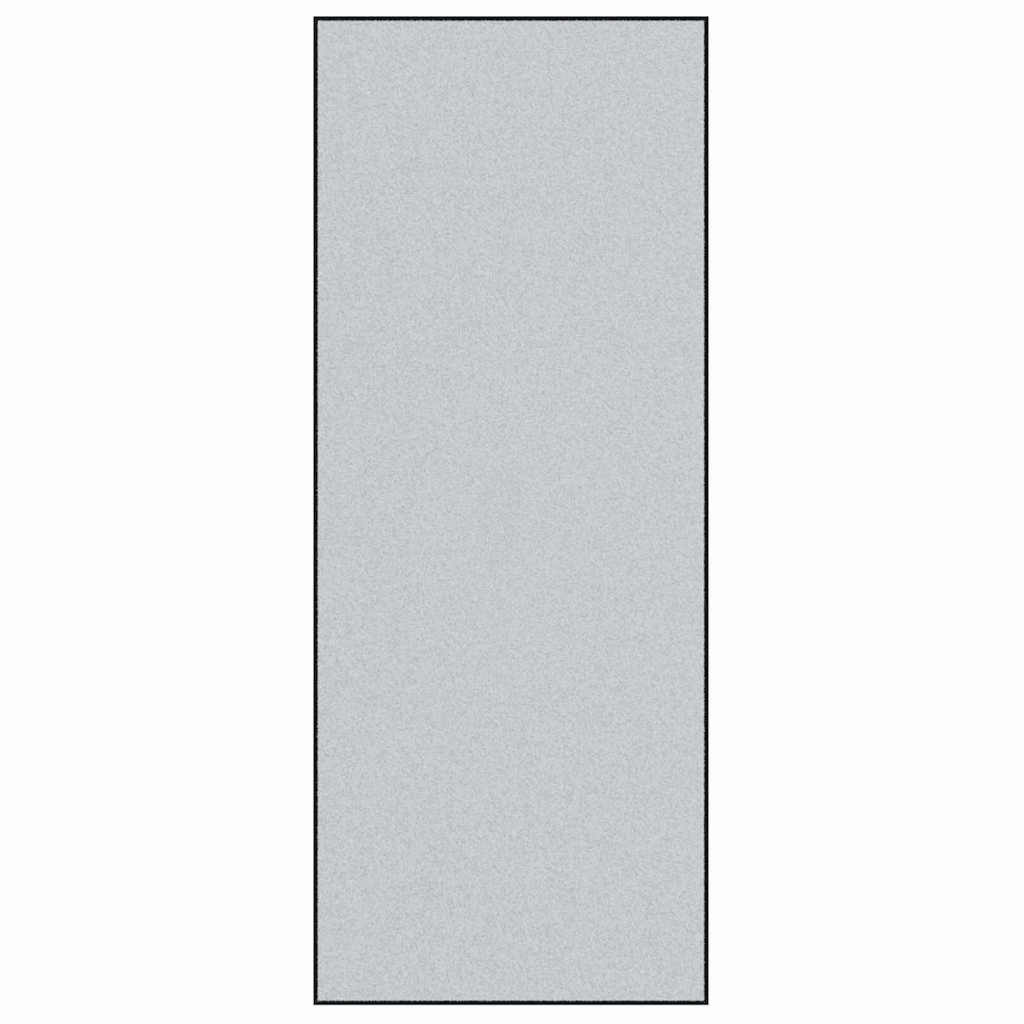 Tappetino Grigio e Nero 120 x 300 cm Polipropilene e vinile