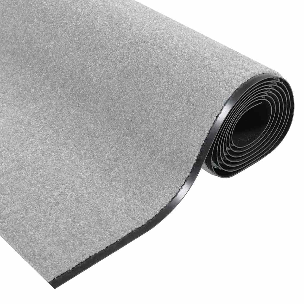 Tappetino Grigio e Nero 120 x 350 cm Polipropilene e vinile
