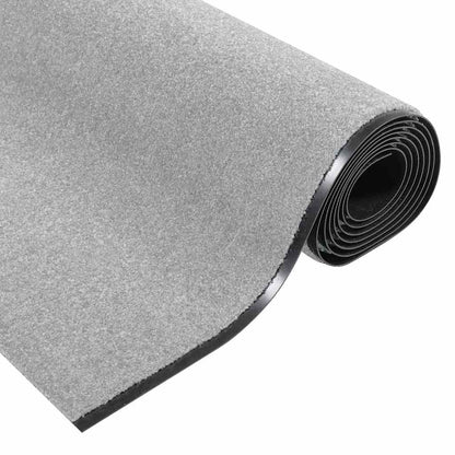 Tappetino Grigio e Nero 120 x 350 cm Polipropilene e vinile