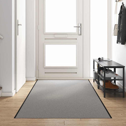 Tappetino Grigio e Nero 120 x 400 cm Polipropilene e vinile