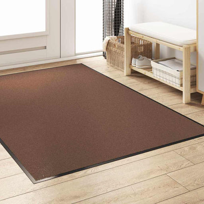 Tappetino Marrone e Nero 120 x 180 cm Polipropilene e vinile