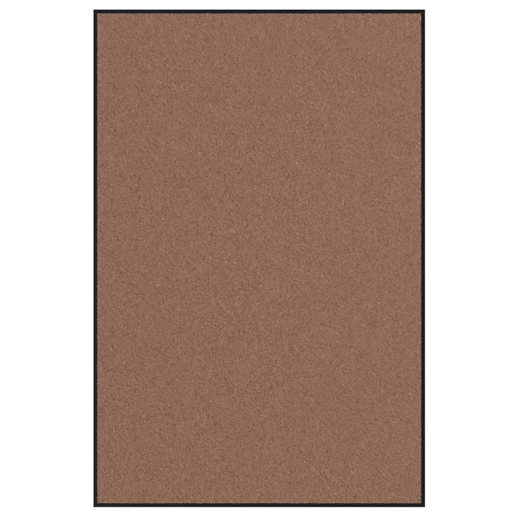 Tappetino Marrone e Nero 120 x 180 cm Polipropilene e vinile