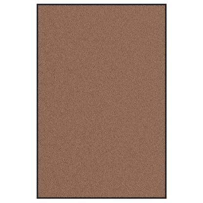 Tappetino Marrone e Nero 120 x 180 cm Polipropilene e vinile