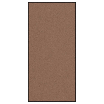 Tappetino Marrone e Nero 120 x 250 cm Polipropilene e vinile