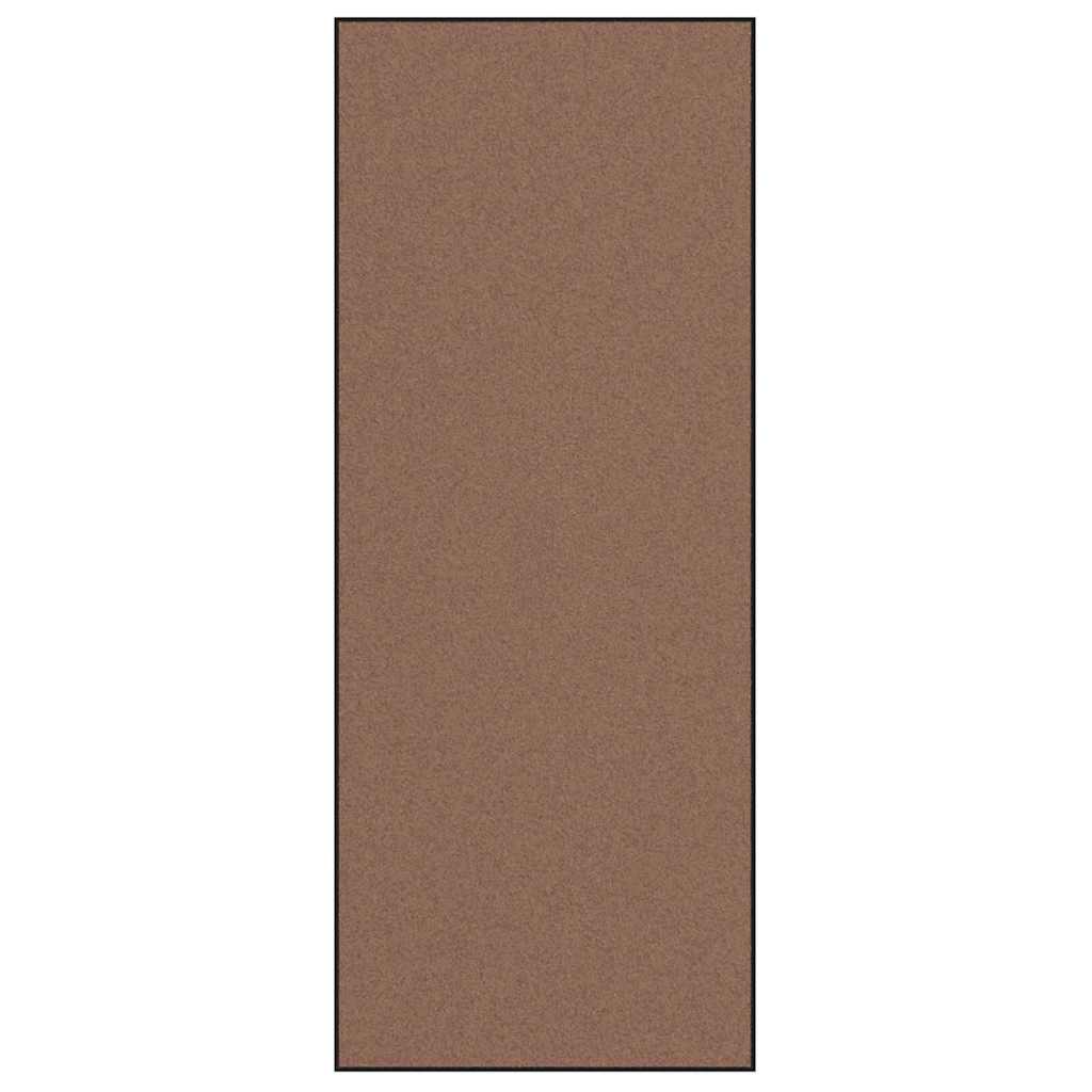 Tappetino Marrone e Nero 120 x 300 cm Polipropilene e vinile