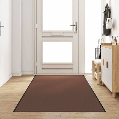 Tappetino Marrone e Nero 120 x 350 cm Polipropilene e vinile