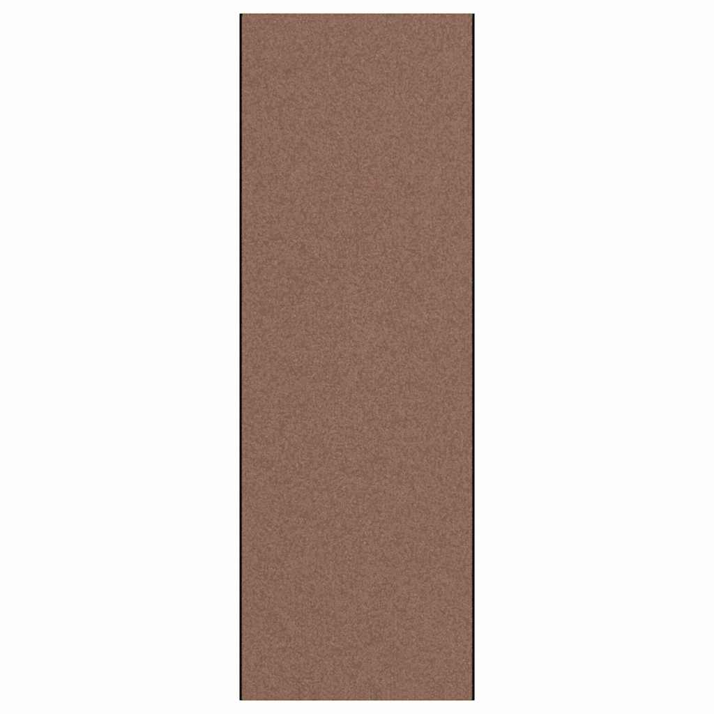 Tappetino Marrone e Nero 120 x 350 cm Polipropilene e vinile