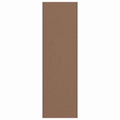 Tappetino Marrone e Nero 120 x 400 cm Polipropilene e vinile
