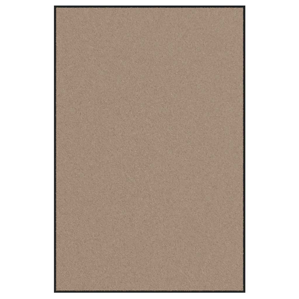 Tappetino Beige e Nero 120 x 180 cm Polipropilene e vinile