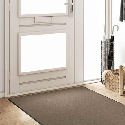 Tappetino Beige e Nero 120 x 300 cm Polipropilene e vinile