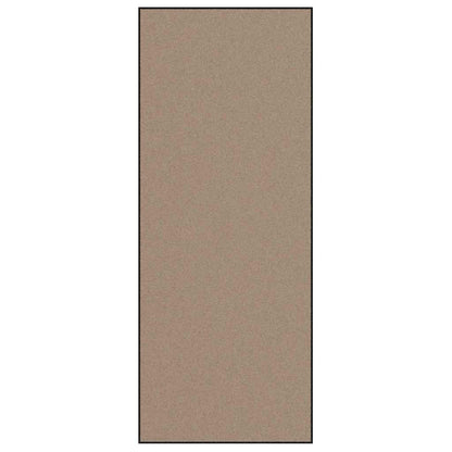 Tappetino Beige e Nero 120 x 300 cm Polipropilene e vinile