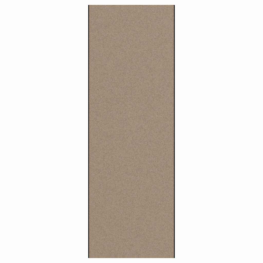 Tappetino Beige e Nero 120 x 350 cm Polipropilene e vinile