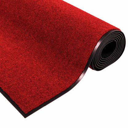 Tappetino Altro Rosso e Nero 90 x 150 cm Polipropilene e vinile