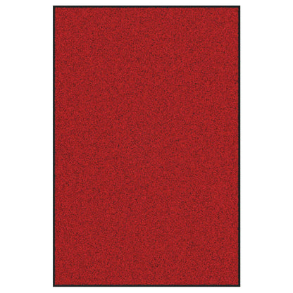Tappetino Rosso e Nero 120 x 180 cm Polipropilene e vinile