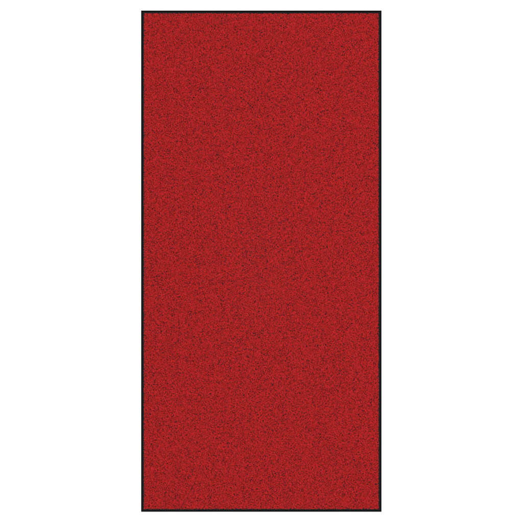 Tappetino Rosso e Nero 120 x 250 cm Polipropilene e vinile