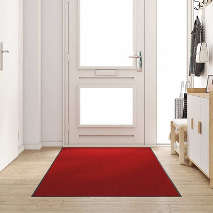 Tappetino Rosso e Nero 120 x 300 cm Polipropilene e vinile