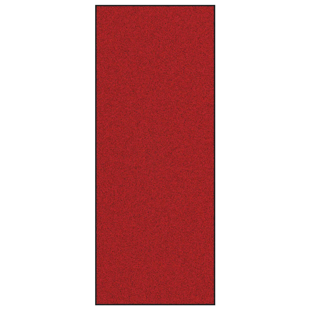 Tappetino Rosso e Nero 120 x 300 cm Polipropilene e vinile