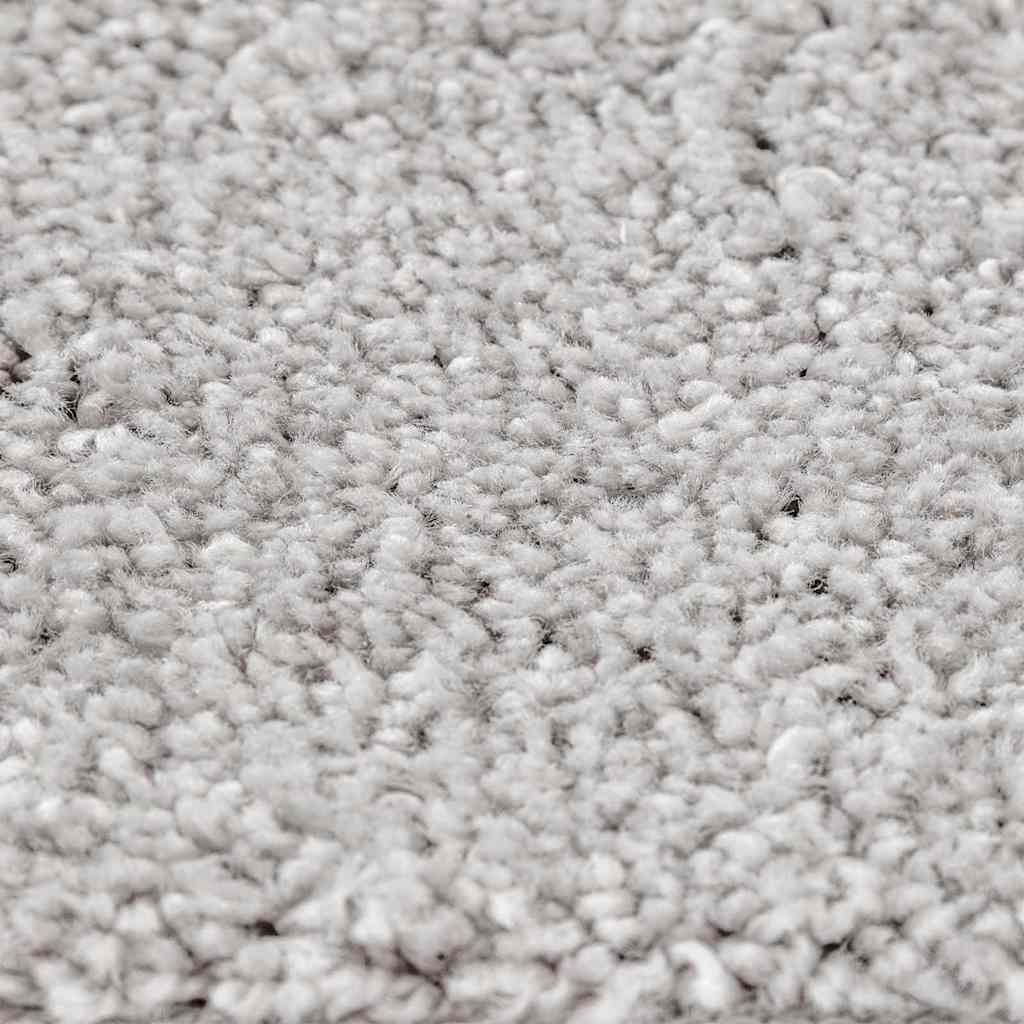 Tappeto Shaggy Antiscivolo Grigio 160 x 160 cm PP