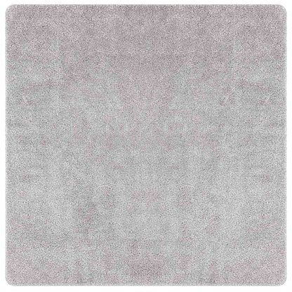 Tappeto Shaggy Antiscivolo Grigio 160 x 160 cm PP