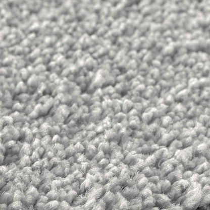 Tappeto Shaggy Antiscivolo Grigio 160 x 160 cm PP