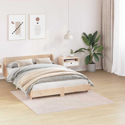 Tappeto Shaggy Antiscivolo Crema 160 x 160 cm PP