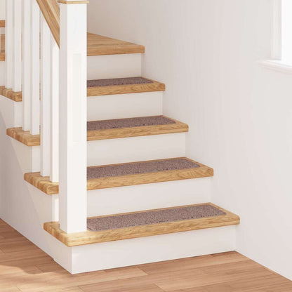 Tappetini Antiscivolo per Scale 15 pcs Marrone chiaro