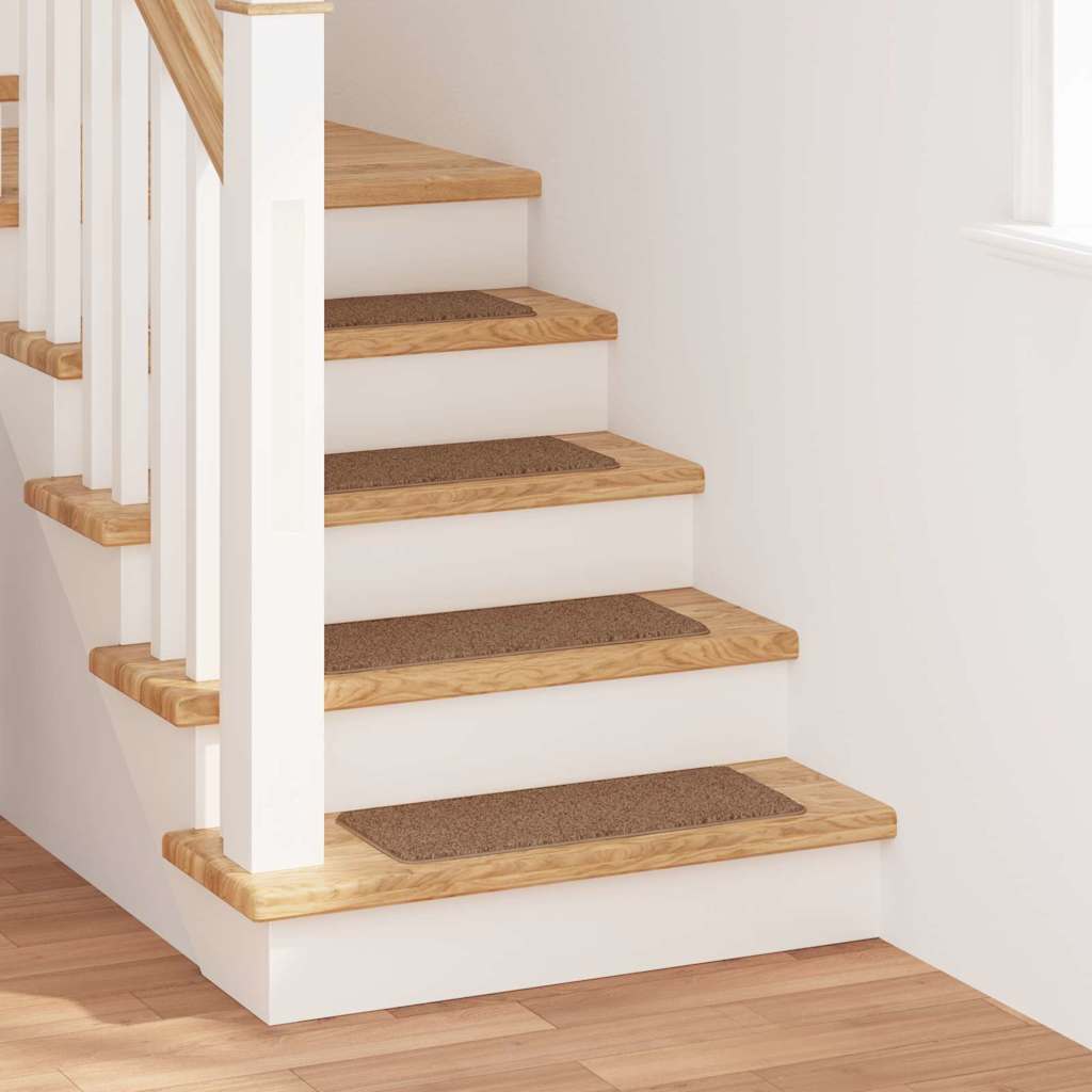 Tappetini Antiscivolo per Scale 15 pcs Giallo 60 x 25 cm PP