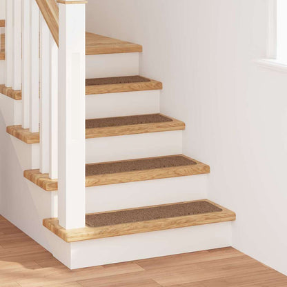 Tappetini Antiscivolo per Scale 15 pcs Giallo 75 x 20 cm PP