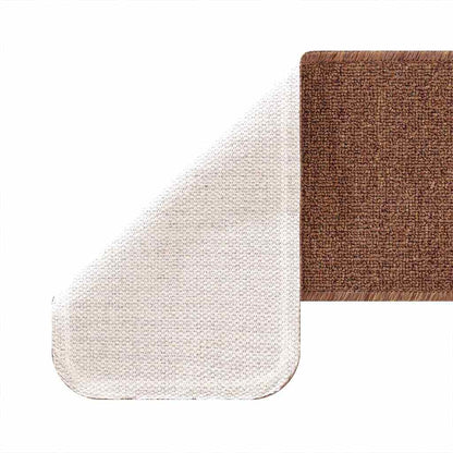 Tappetini Antiscivolo per Scale 15 pcs Giallo 60 x 25 cm PP