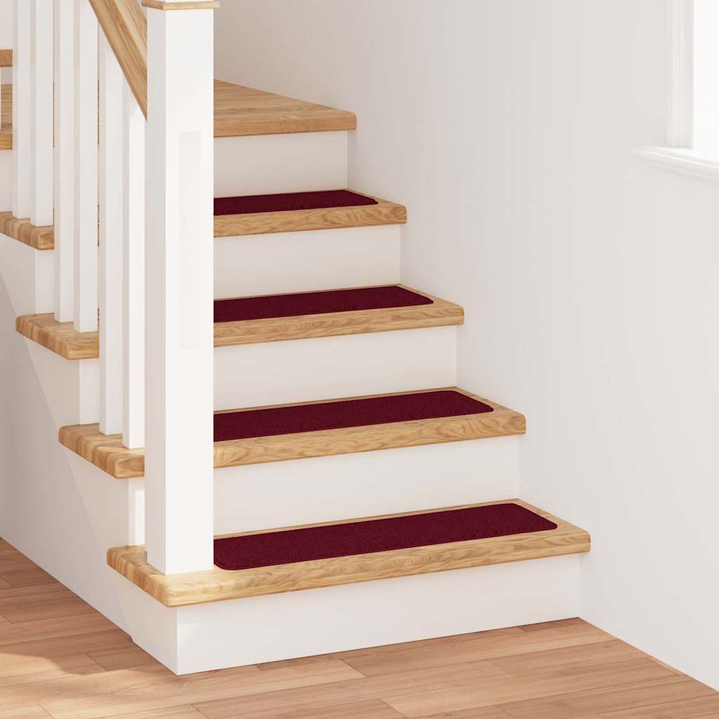 Tappetini Antiscivolo per Scale 15 pcs BordÃ² 75 x 20 cm PP