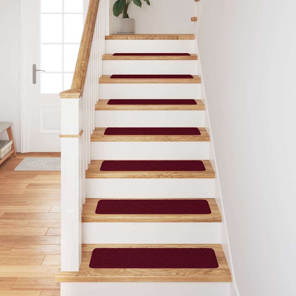 Tappetini Antiscivolo per Scale 15 pcs BordÃ² 75 x 20 cm PP
