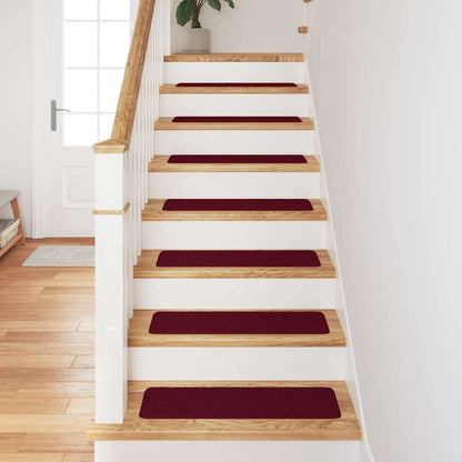Tappetini Antiscivolo per Scale 15 pcs BordÃ² 75 x 20 cm PP