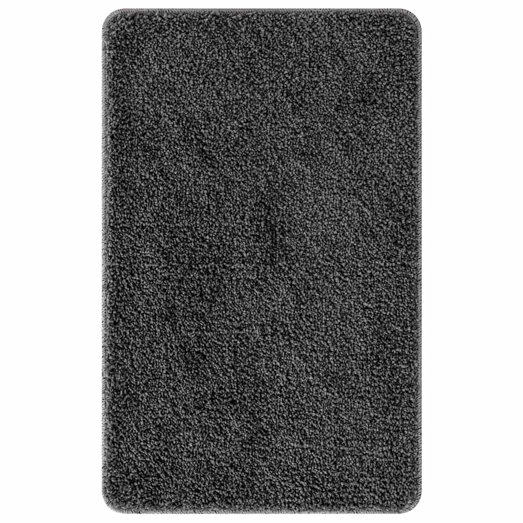 Tappetino da bagno antiscivolo Grigio scuro 50 x 80 cm PP