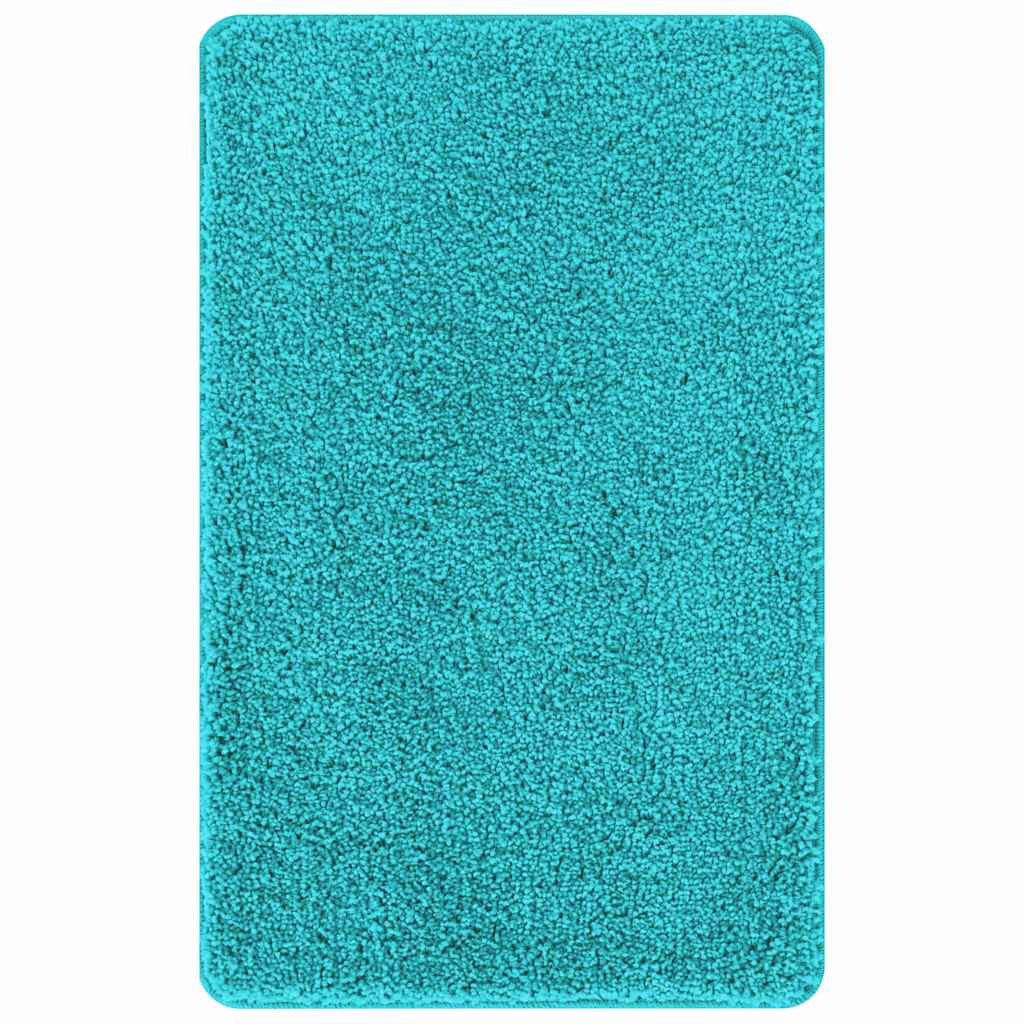 Tappetino da bagno antiscivolo Turchese 50 x 80 cm PP