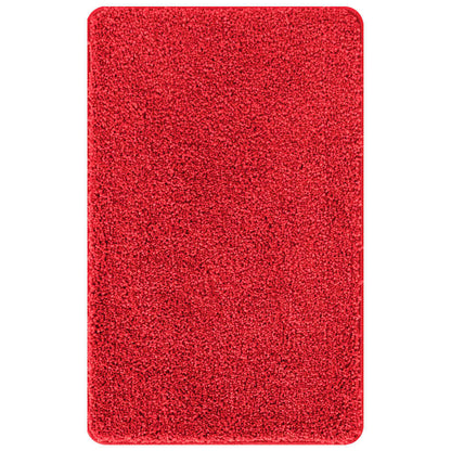 Tappetino da bagno antiscivolo Rosso 60 x 90 cm PP