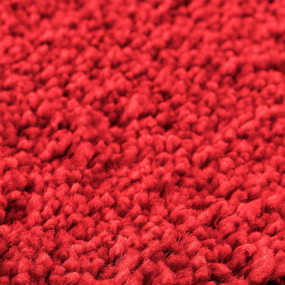Tappetino da bagno antiscivolo Rosso 70 x 120 cm PP