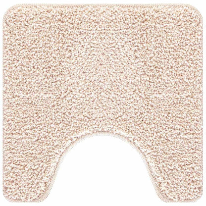 Set di tappetini antiscivolo per il bagno 2 pcs Crema PP