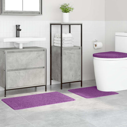 Set di tappetini antiscivolo per il bagno 3 pcs Viola PP