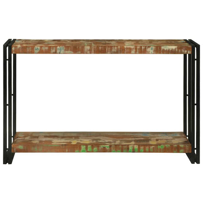 Tavolo consolle 120 x 33 x 75 cm Legno Recuperato Massello