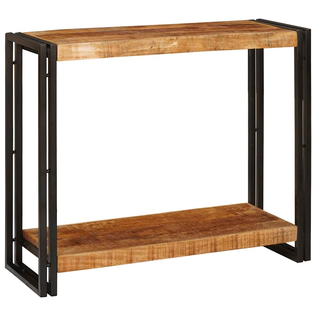 Tavolo consolle Marrone 90 x 33 x 75 cm Legno di mango massello