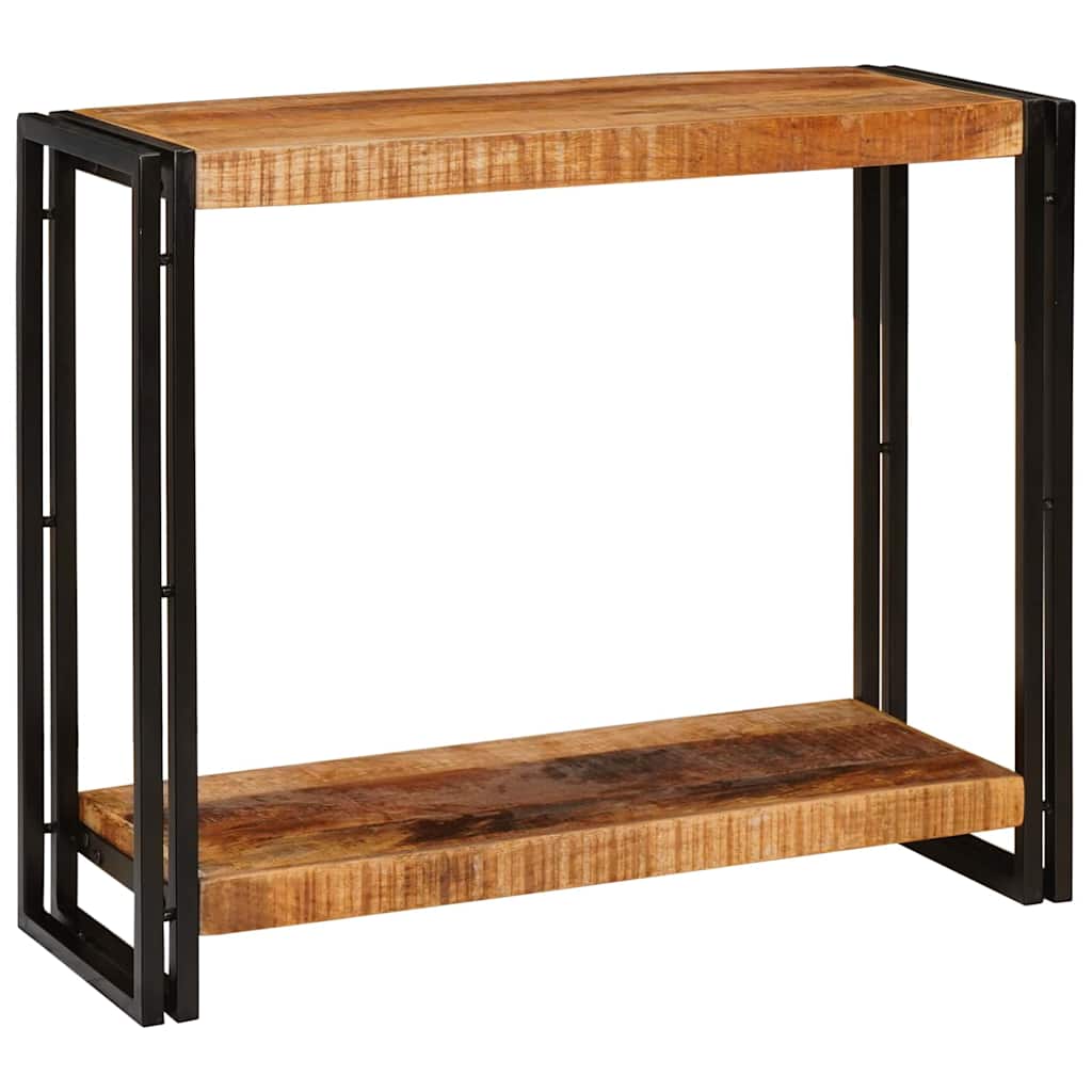 Tavolo consolle Marrone 90 x 33 x 75 cm Legno di mango massello