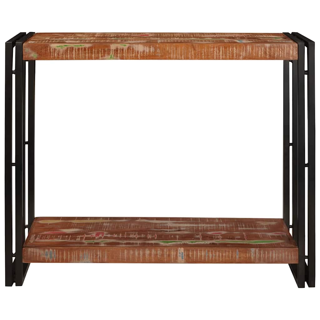 Tavolo consolle 90 x 33 x 75 cm Legno Recuperato Massello