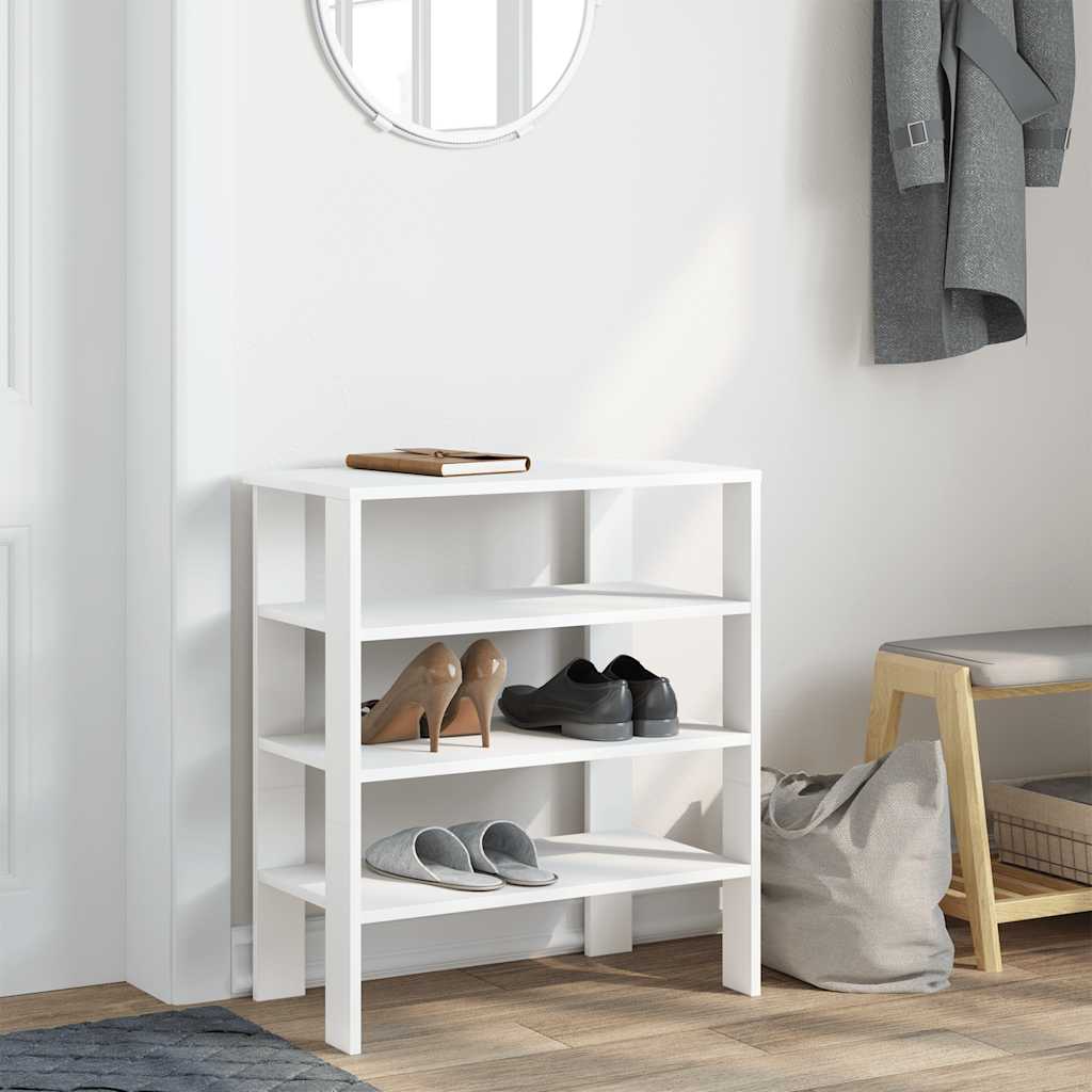 Scarpiera Bianca 61x32x70 cm in Truciolato