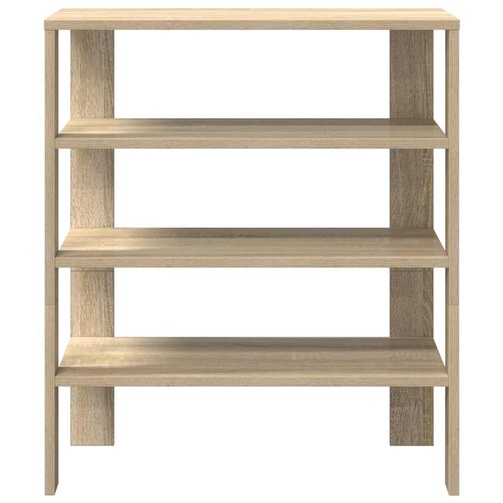 Scarpiera Rovere Sonoma 61x32x70 cm in Legno Multistrato