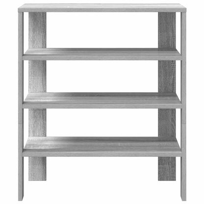 Scarpiera Grigio Sonoma 61x32x70 cm in Legno Multistrato