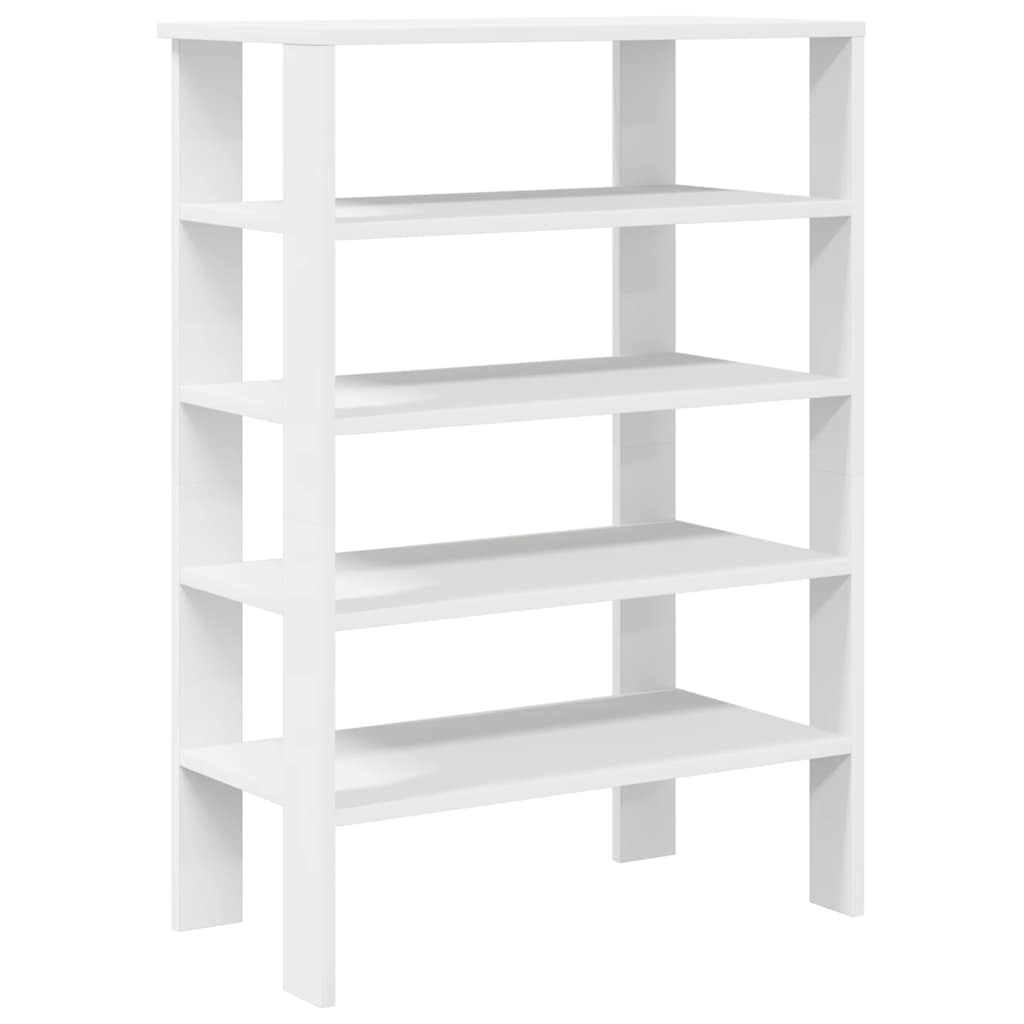 Scarpiera Bianca 61x32x87,5 cm in Truciolato