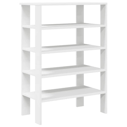 Scarpiera Bianca 61x32x87,5 cm in Truciolato