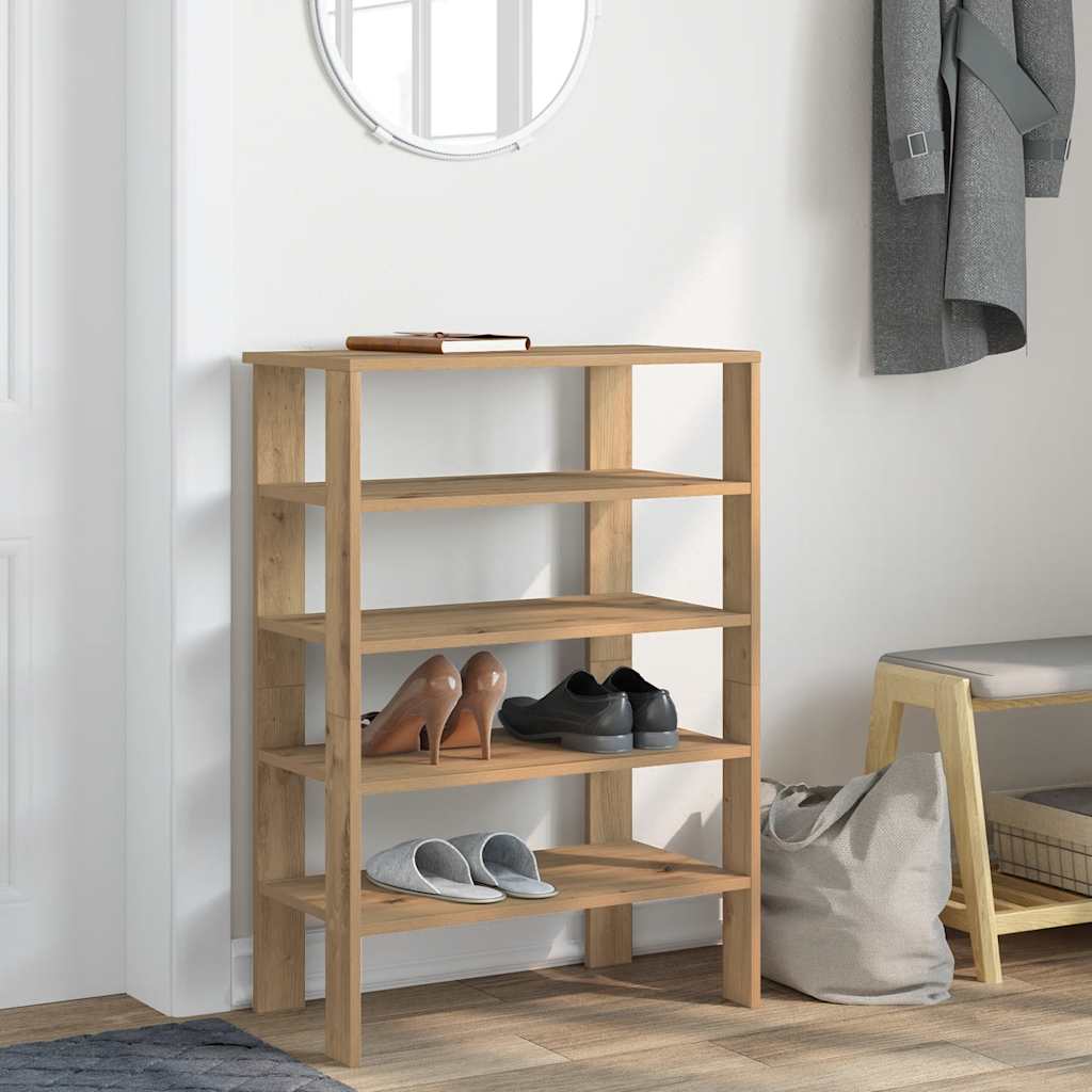 Scarpiera Rovere Artigianale 61x32x87,5 cm in Truciolato