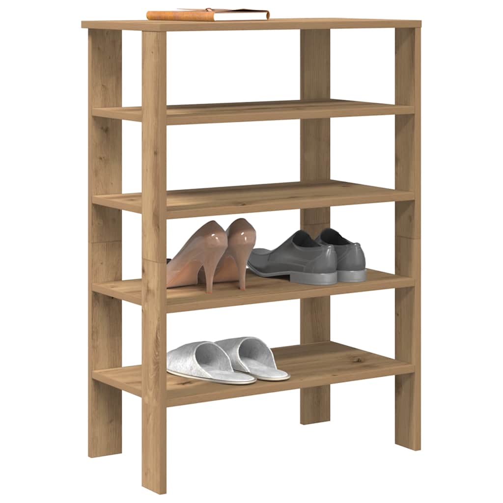 Scarpiera Rovere Artigianale 61x32x87,5 cm in Truciolato