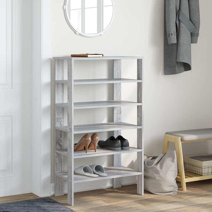 Scarpiera Grigio Sonoma 61x32x105 cm in Truciolato